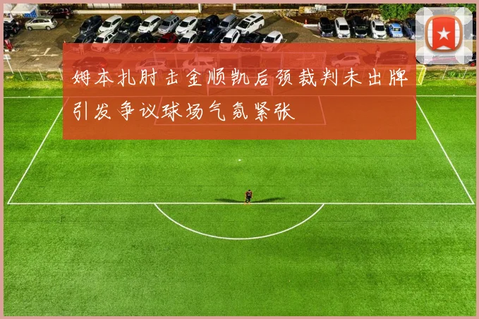 姆本扎肘击金顺凯后颈裁判未出牌引发争议球场气氛紧张